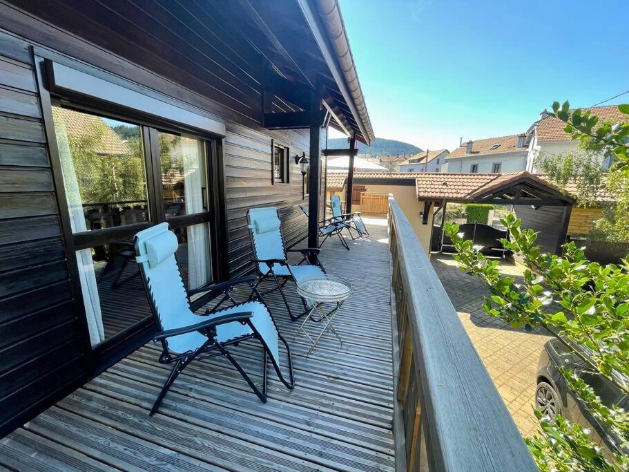 Chalet Kelly, Centre Ville / Jacuzzi / Sauna Gérardmer Eksteriør bilde